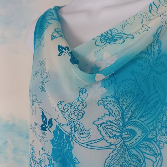 Mlle Gabrielle size 20 (2X) elegant lined maxi dress, like new condition - Picture 2 of 7